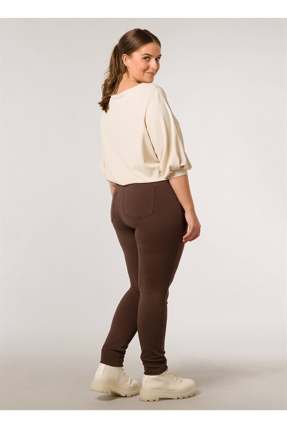 Leggings Arnika Essentiel Brun